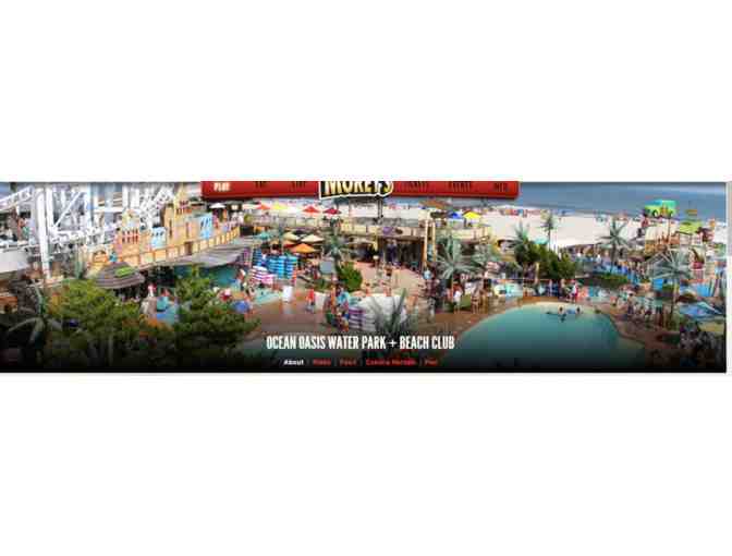 Two Day Passes for Admission to Raging Waters/Ocean Oasis - Wildwood NJ