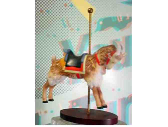 Two Franklin Mint Carousel Figures