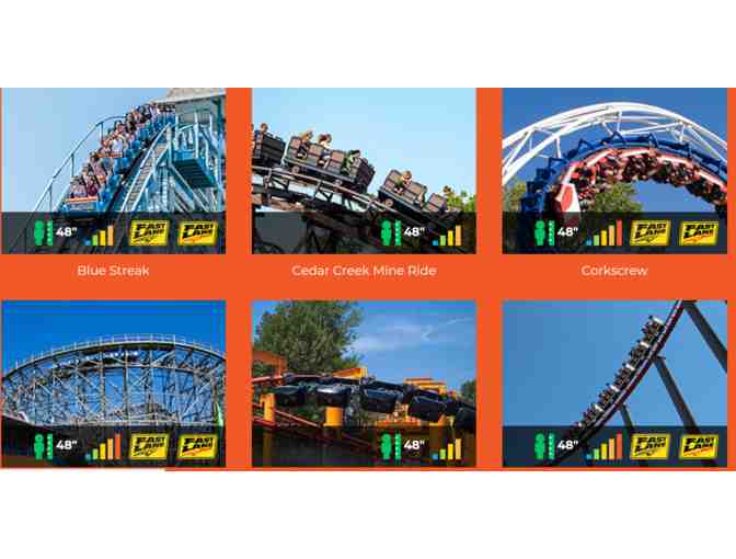 Cedar Point-18 Rollercoasters, Water Rides, LIVE Entertainment - Sandusky OH