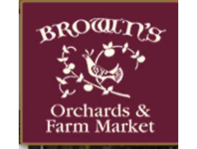 Brown's Orchard Gift Basket - A fun place to shop