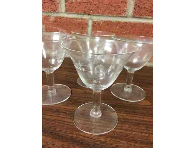 Set of Champagne Glasses