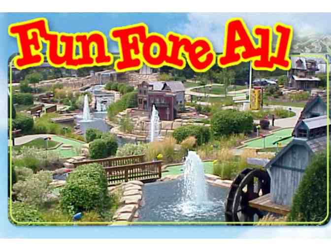 'Fun Fore All' Family Fun Park Two Hour Passes