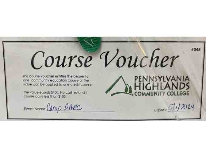 Penn Highlands Community College $100 Course Voucher