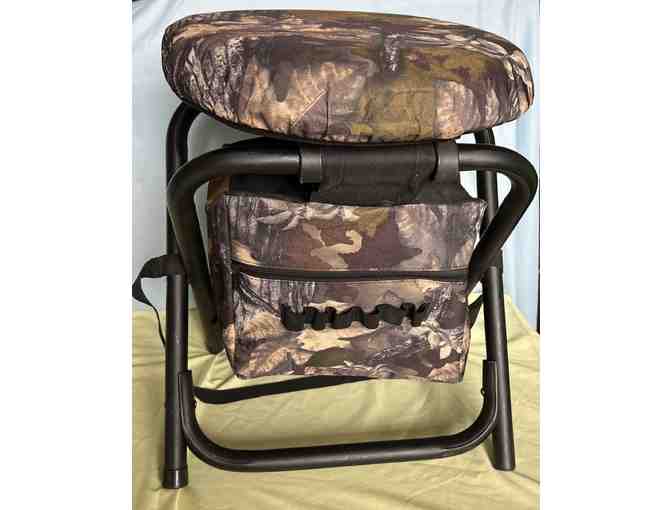 Two Preowned Camo print Swivel Stools
