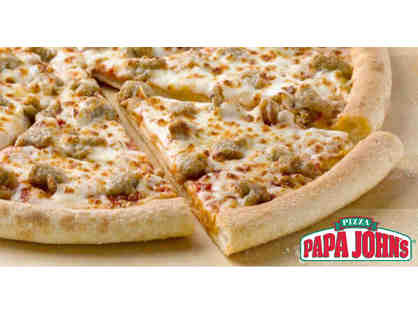 Papa John's Pizza Certificate