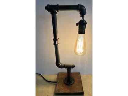 Vintage-Inspired Mercantile Design Table Top Edison Lamp