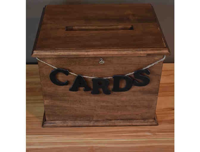 Hand made card box
