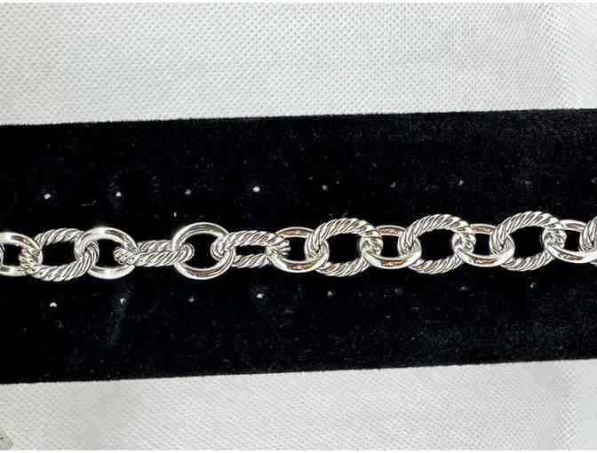 Sterling Silver Link Bracelet - Photo 1