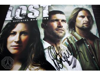 Autographed LOST Magazine (signed by Evangeline Lilly)