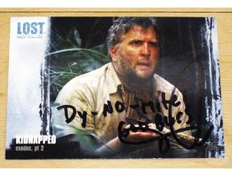 Autographed LOST Dr. Leslie Arzt card 2 (signed by Daniel Roebuck)