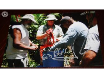 Autographed LOST set photos: Dr. Arzt (donated & signed by Daniel Roebuck)