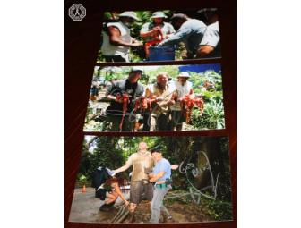 Autographed LOST set photos: Dr. Arzt (donated & signed by Daniel Roebuck)