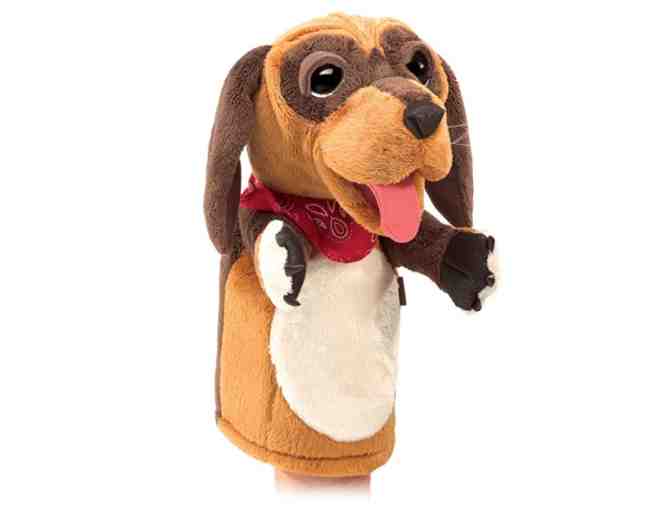 Stage Dog Hand Puppet from Folkmanis