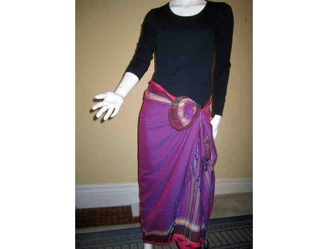 VERSATILE KANINI SCARF - Purple. DV-07