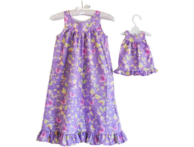 Matching Girl & Doll Floral Nightgown