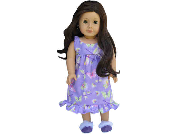 Matching Girl & Doll Floral Nightgown