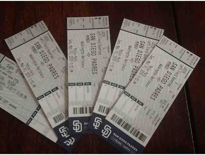 4 San Diego Padres Tickets - Padres vs. Washington Nationals on May 17, 2015