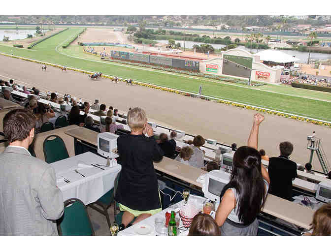 Del Mar Thoroughbred Club - Four Admission Passes & Table to Private Turf Club & More