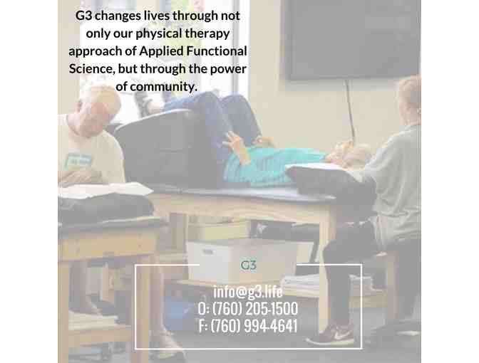 G3 Phyical Therapy & Wellness Center Bundle