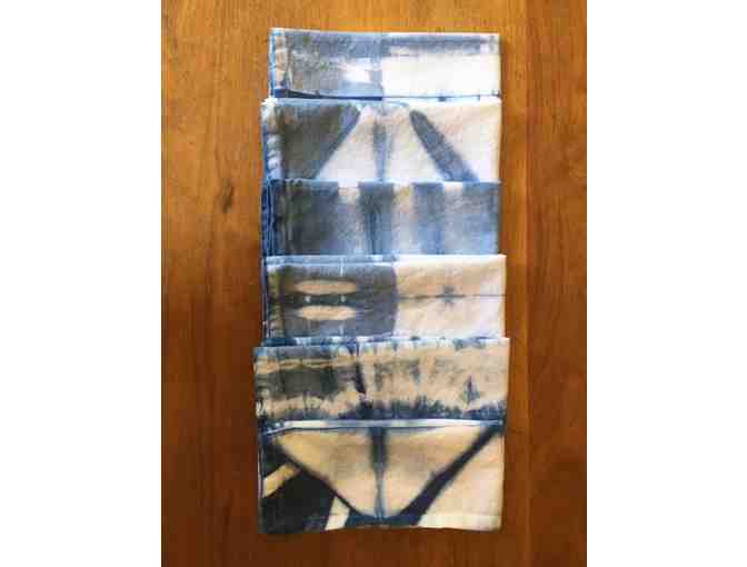 Shibori Dyed Napkins #1 by Srta. Santolalla's Class