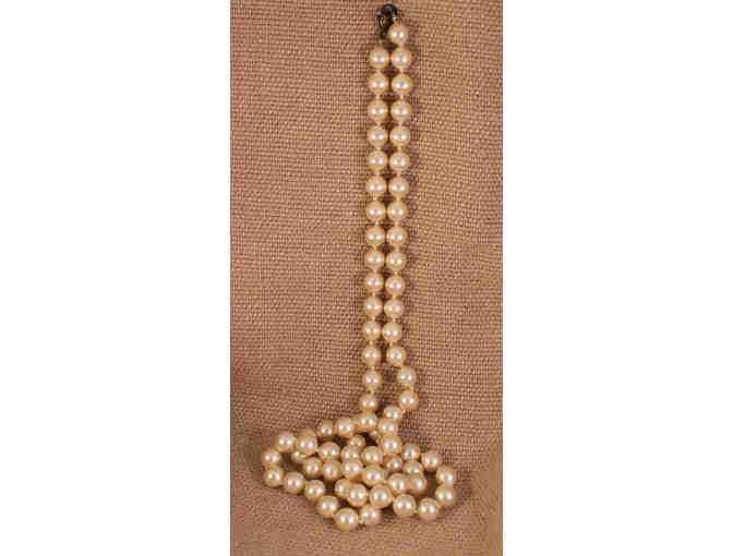 30' Faux Pearl Strand with Clasp