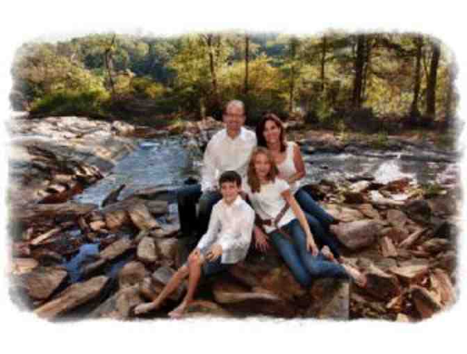 One Family Portrait Session and $100 Canvas Portrait Credit at Lake Allatoona