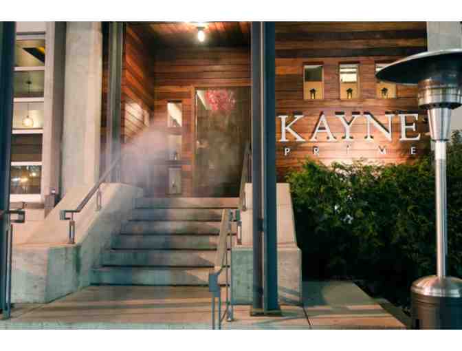 Kayne Prime Steakhouse/ MStreet $150 Gift Certificate