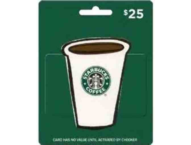 $25 Gift Card to Starbucks
