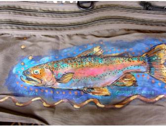 Spectacular One-of-a-Kind Fishing Vest Celebrating the Spirit of Casting for Recovery