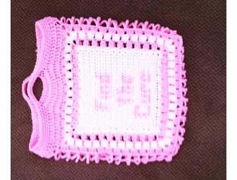 BC Ribbon Crocheted Blanket
