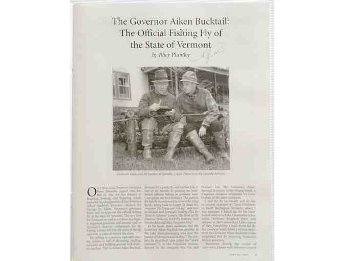 Here is the story on how Vermont became the only state with a State Fly!