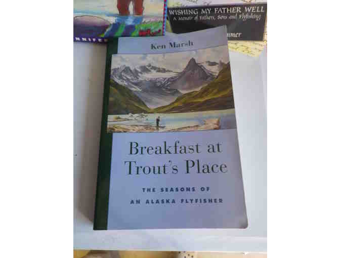 3 Fly Fishing Books: 'Breakfast at Trout's Place', 'Wishing my Father Well' & 'Cast Again'