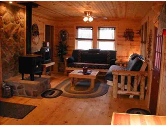 Two night stay at Indian Bear Lodge in one of their Woodland Cabins