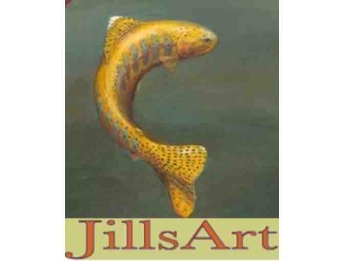 Two Sets of Trout Greeting Cards by Jill Field Duerr