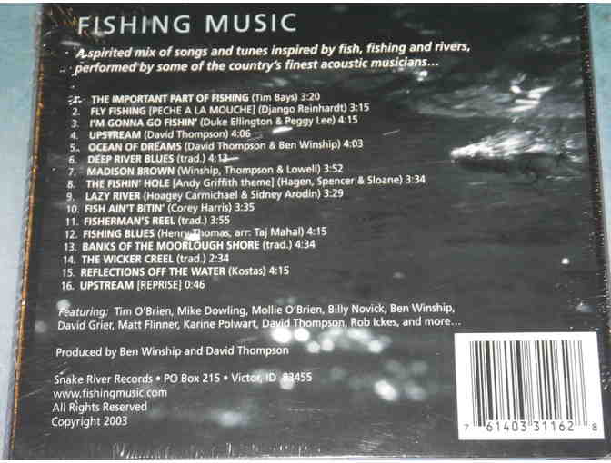 Fishing Music - a collection of acoustic folk, blues, & swing. CD