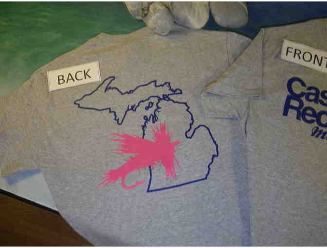 Casting for Recovery - Michigan  GRAY T-shirt
