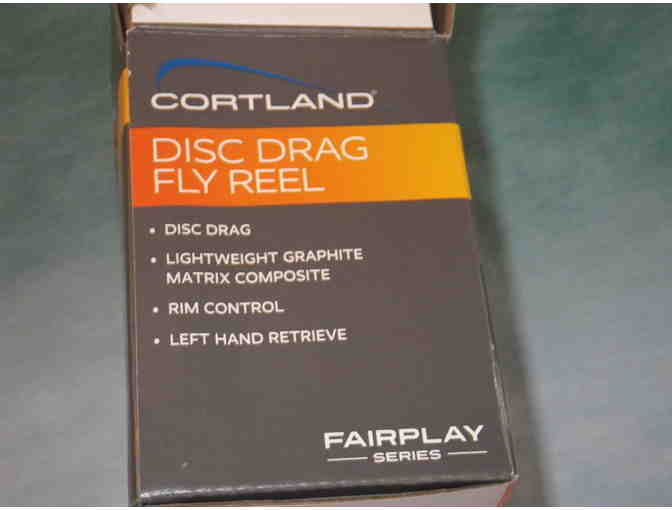 Fly reel: Cortland Fairplay Reel 5/6 and Backing