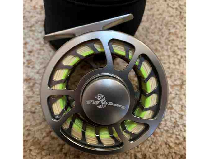 Silver Fly Dawg Reel - 3/4 weight