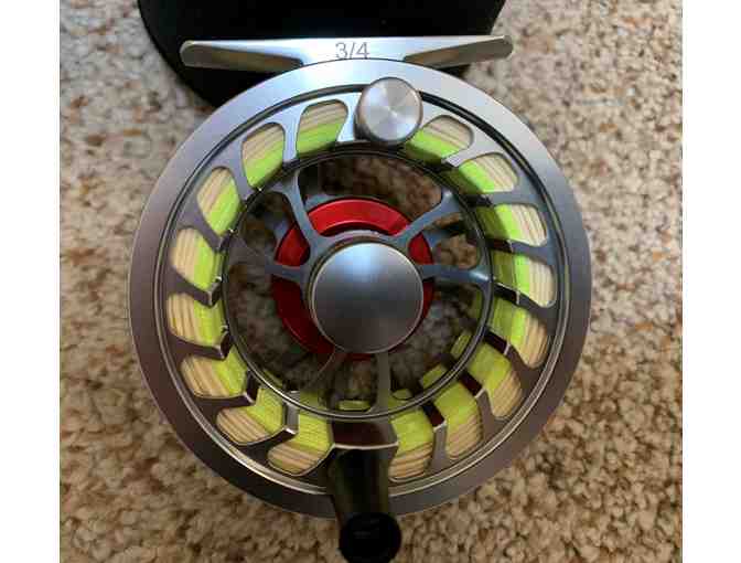 Silver Fly Dawg Reel - 3/4 weight