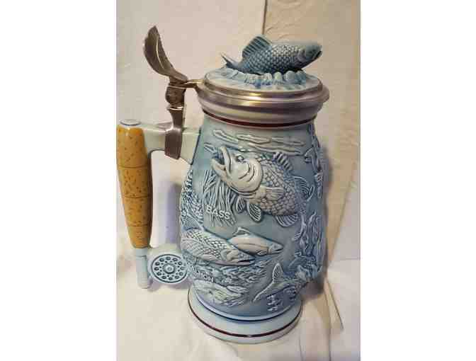 NEW OPENING BID Collectable Avon Fishing Stein New in Box