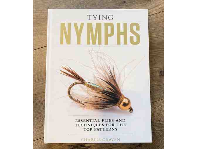 Signed copy of 'Tying Nymphs' by Charlie Craven - Hardcover