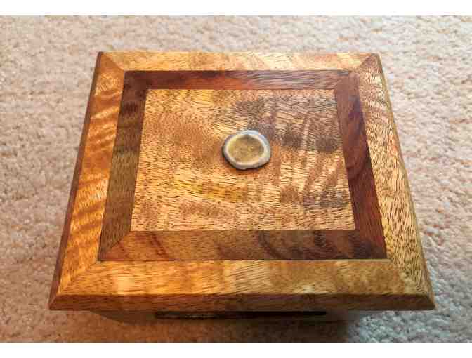 Handcrafted Wooden Box by Laurence Dyer of Sisters, OR