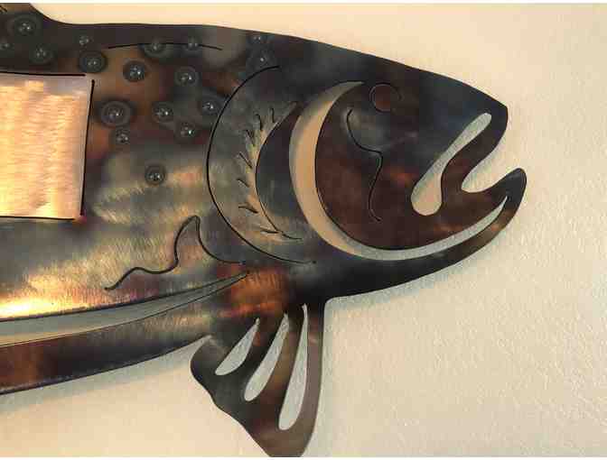 Hand-welded Steel Fish