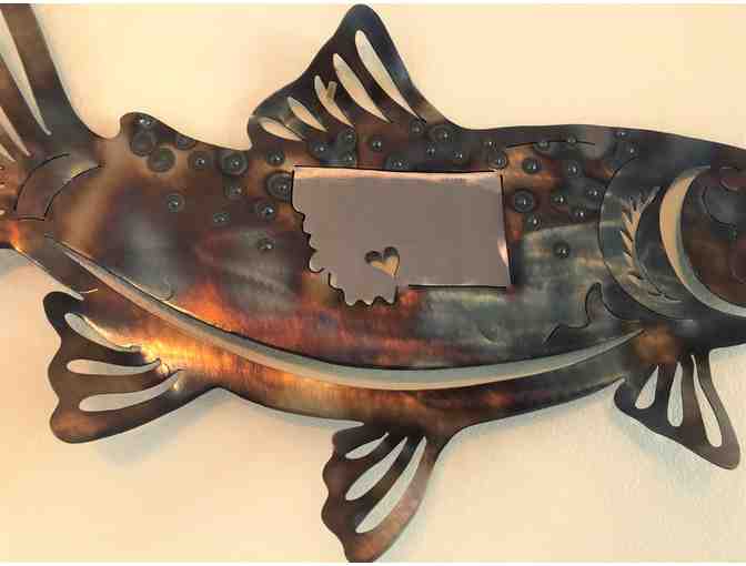 Hand-welded Steel Fish