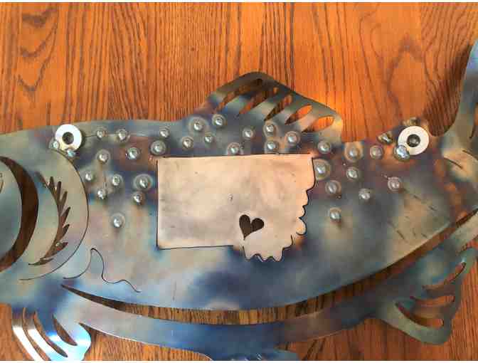 Hand-welded Steel Fish