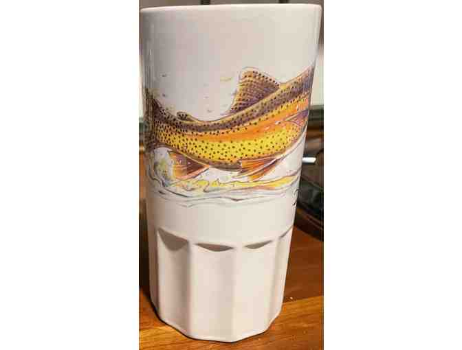 Cutthroat Trout Ceramic Stein