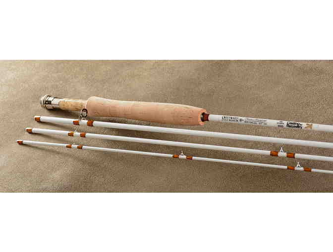 MHX White Hand Made Rod by Charles Armontrout of Sweetwater Fly Rods