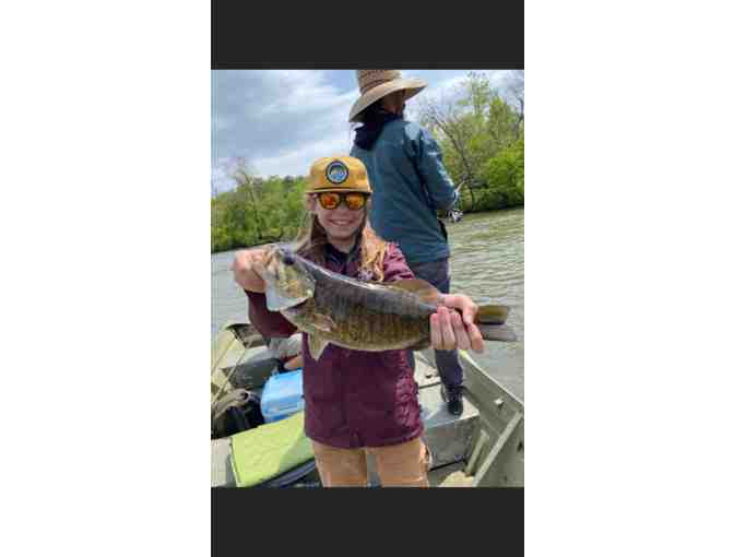 Half-Day Guided Float Trip Fishing for Small Mouth Bass for Two People - NC