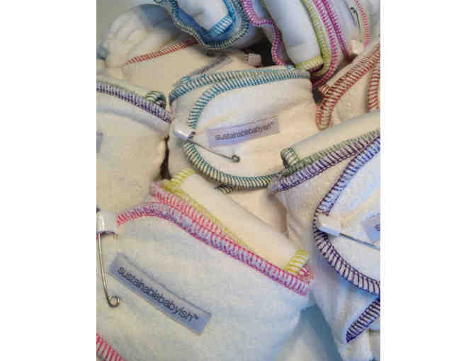 Calypso Snapless Cloth Diaper in the color 'Siren'