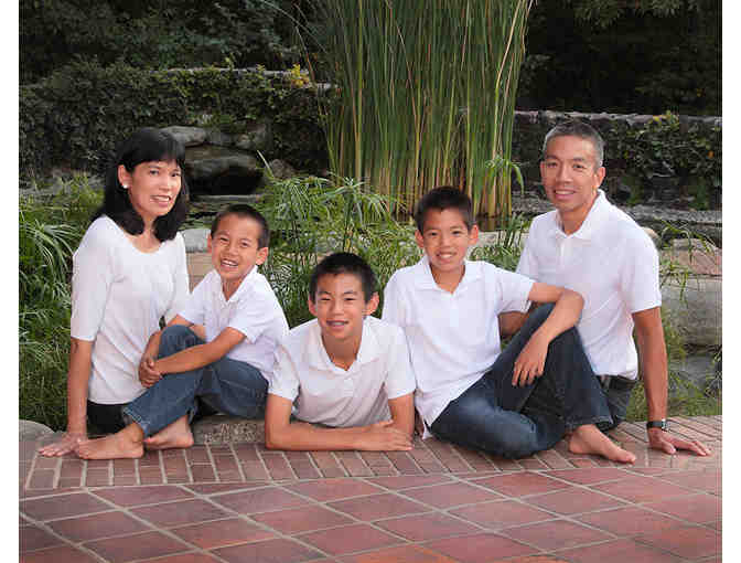 Family Portrait Sitting and 8x10 Portrait